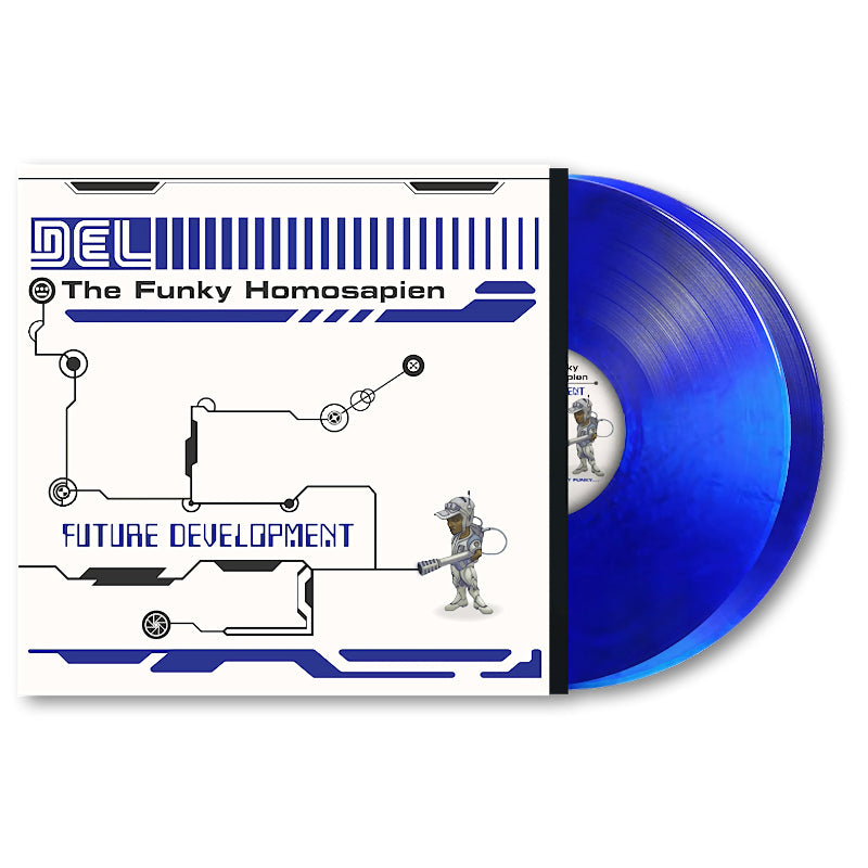 Del The Funky Homosapien - Future development (metallic blue) (LP)