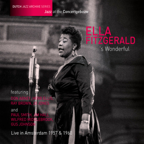 Ella Fitzgerald - Wonderful -live in amsterdam 1957 & 1960 (CD) - Velvet Music
