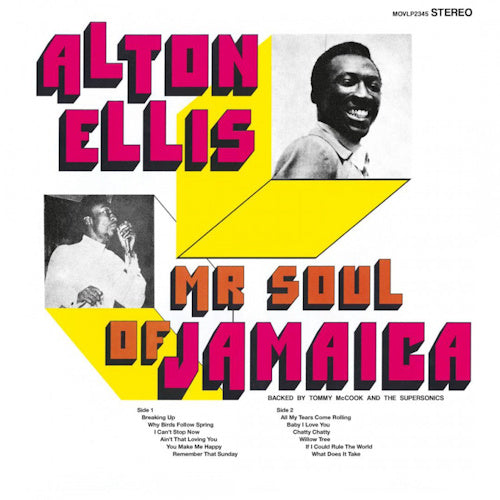 Alton Ellis - Mr. soul of jamaica (LP) - Velvet Music