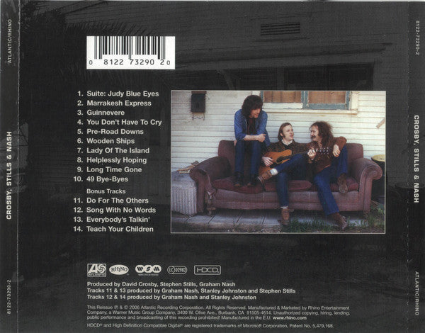 Crosby, Stills & Nash - Crosby, Stills & Nash (CD) - Velvet Music
