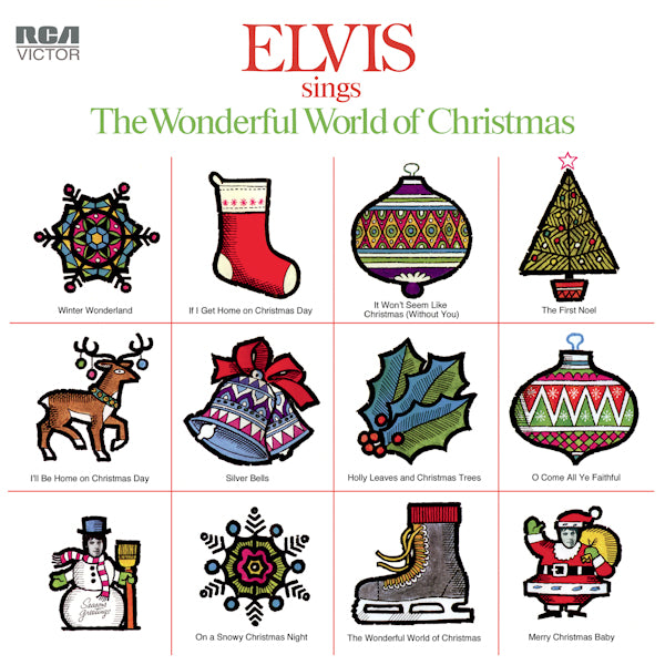 Elvis Presley - Elvis sings the wonderful world of christmas (33 tours)
