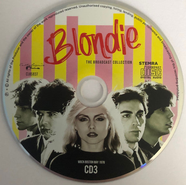 Blondie - The Broadcast Collection (CD) - Velvet Music