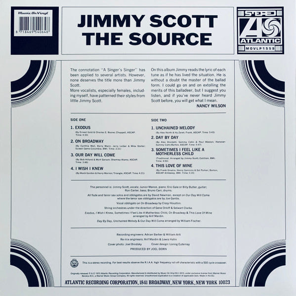 Jimmy Scott - The Source (LP)