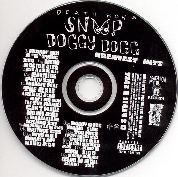 Snoop Dogg - Death Row's Snoop Doggy Dogg Greatest Hits (tweedehands CD) - Velvet Music