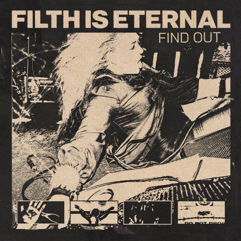Filth Is Eternal - Find out -black & violet vinyl- (LP)