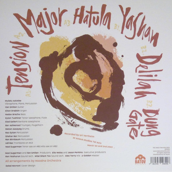 Mulatu Astatke And Hoodna Afrobeat Orchestra - Tension (LP) - Velvet Music