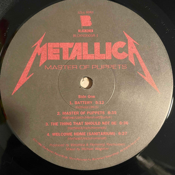 Metallica - Master Of Puppets (tweedehands LP) - Velvet Music