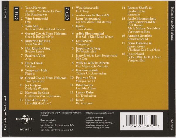 Various - The Laugh of the Netherlands (second hand CD)