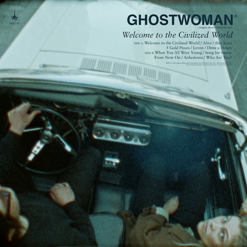 Ghost Woman - Welcome to the civilized world (coke bottle clear) (LP)