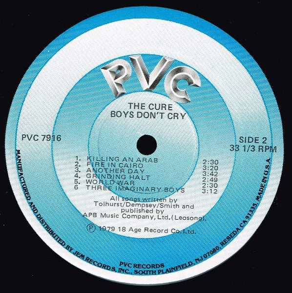Cure, The - Boys Don't Cry (tweedehands LP) - Velvet Music