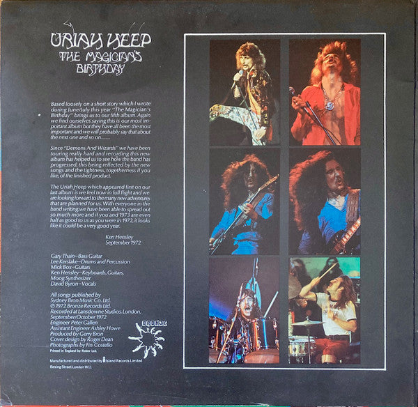 Uriah Heep - The Magician's Birthday (tweedehands LP) - Velvet Music