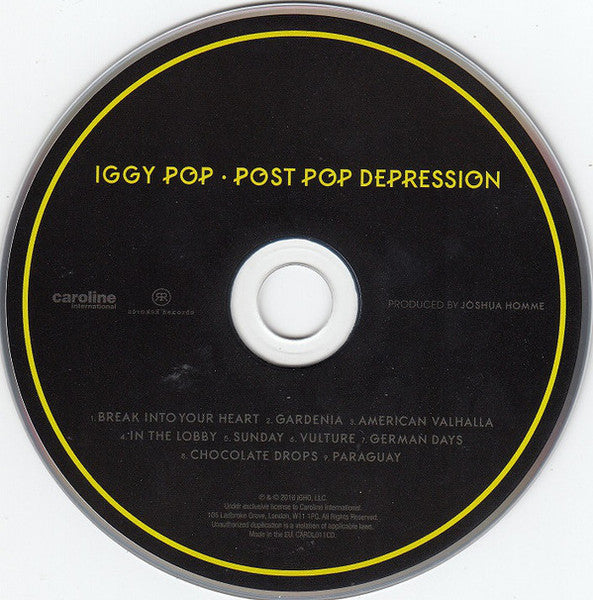 Iggy Pop - Post Pop Depression (tweedehands CD) - Velvet Music