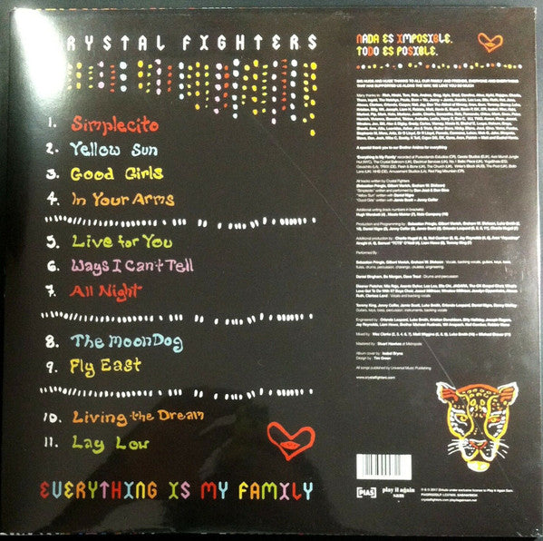 Crystal Fighters - Everything Is My Family (LP) - Velvet Music