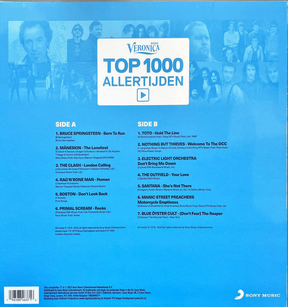 Various - Veronica Top 1000 of All Time (LP)