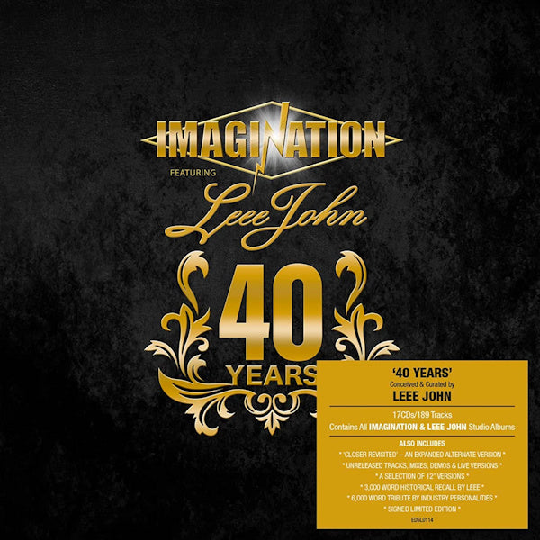 Imagination featuring Leee John - 40 years (CD) - Velvet Music