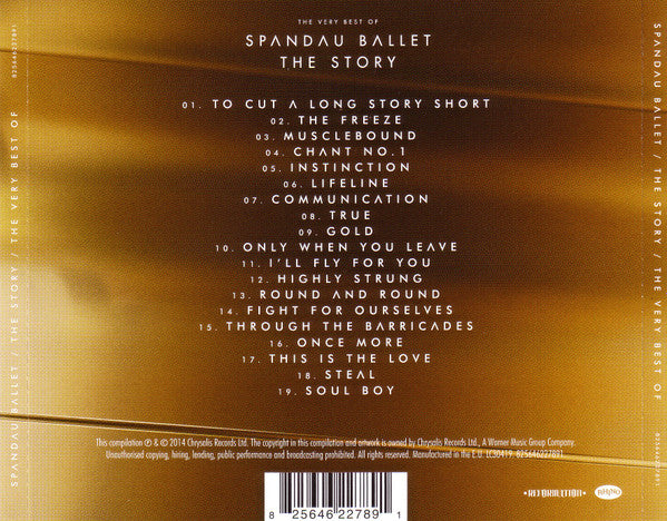 Spandau Ballet - The Story / The Very Best Of (tweedehands CD) - Velvet Music