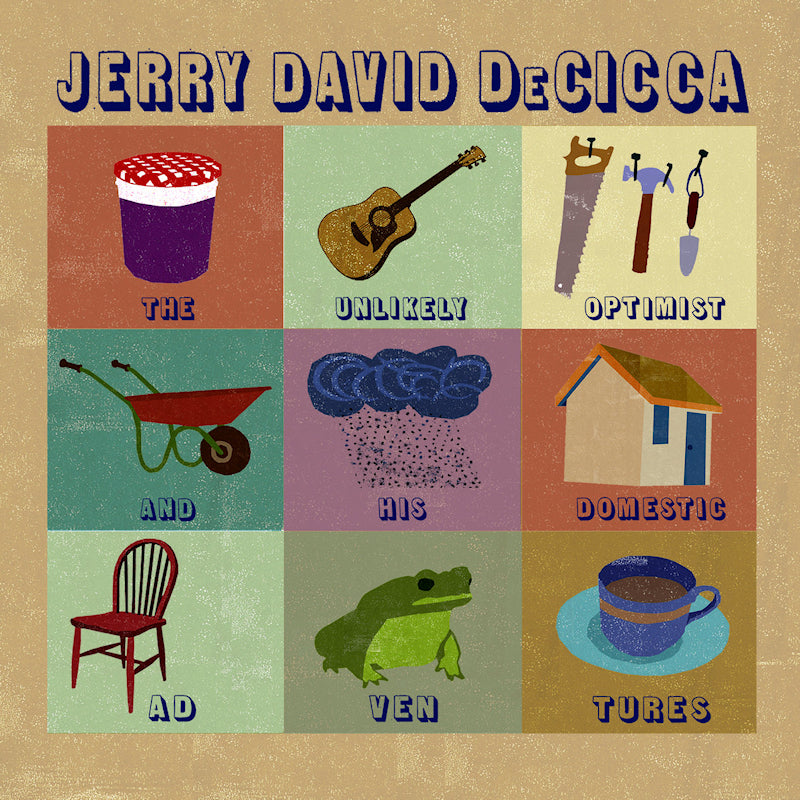 Jerry David Decicca - Unlikely optimist and his domestic adventures (LP) - Velvet Music