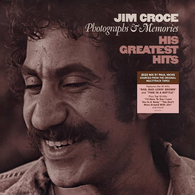 Jim Croce - Photographs & memories: his greatest hits (2023 mix) (LP) - Velvet Music