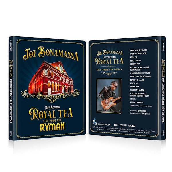 Joe Bonamassa - Now serving:royal tea live from the ryman (DVD movie) - Velvet Music