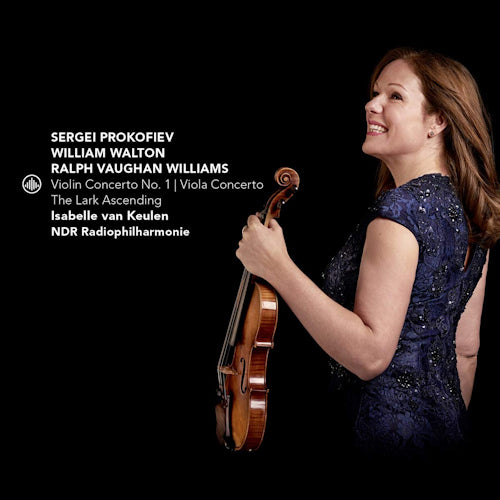 Isabelle Van Keulen - Violin concerto no.1/viola concerto/the lark ascending (CD) - Velvet Music