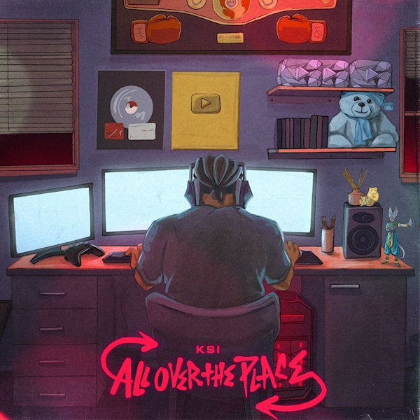 Ksi - All over the place (CD) - Velvet Music