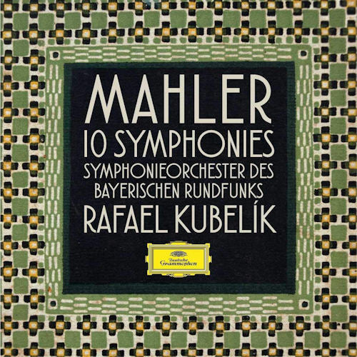 Gustav Mahler - Symphonie-Orchester Des Bayerischen Rundfunks, Rafael Kubelik - 10 Symphonies (CD d'occasion)