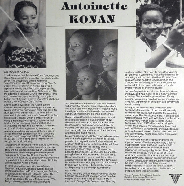 Antoinette Konan - Antoinette Konan (LP) - Velvet Music