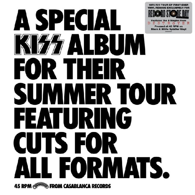 Kiss - A Special Kiss Tour Album (LP) - Velvet Music