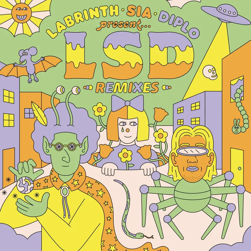 LSD - Labrinth, sia & diplo present... lsd remixes (LP) - Velvet Music