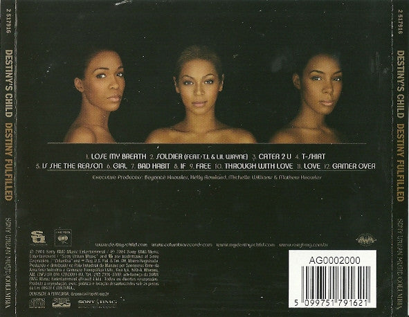 Destiny's Child - Destiny Fulfilled (tweedehands CD) - Velvet Music