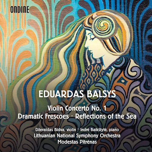 Dzeraldas Bidva - Eduardas balsys: violin concerto no.1/reflections of th (CD) - Velvet Music