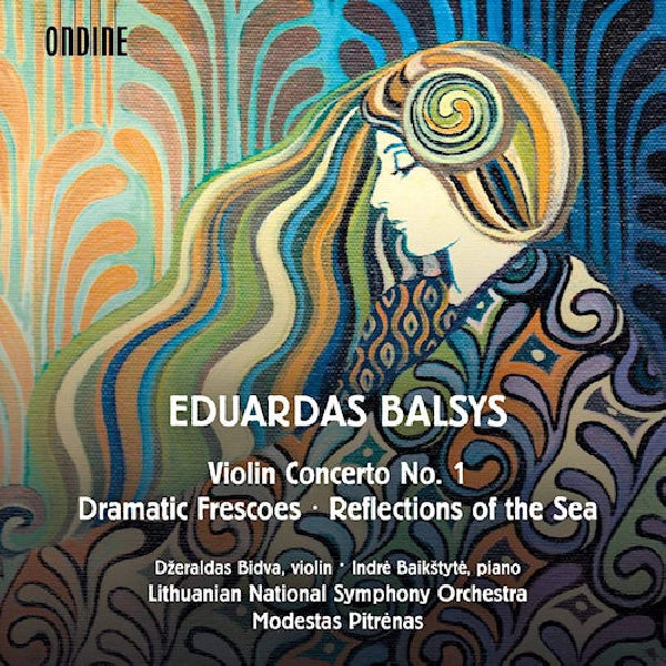 Dzeraldas Bidva - Eduardas balsys: violin concerto no.1/reflections of th (CD) - Velvet Music