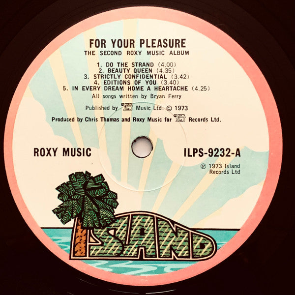 Roxy Music - For Your Pleasure (tweedehands LP) - Velvet Music