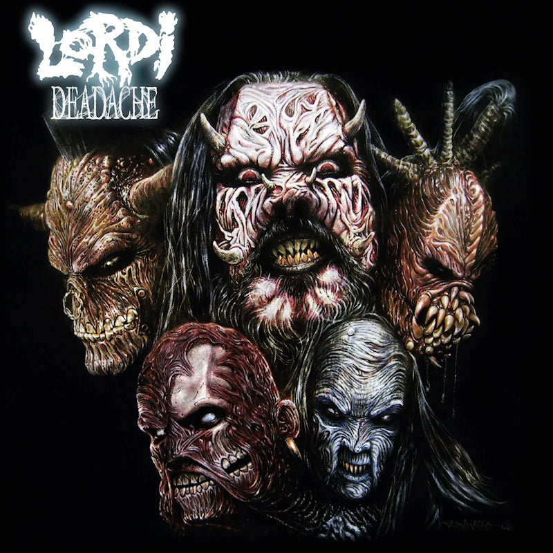 Lordi - Deadache -silver & black marbled vinyl- (LP) - Velvet Music