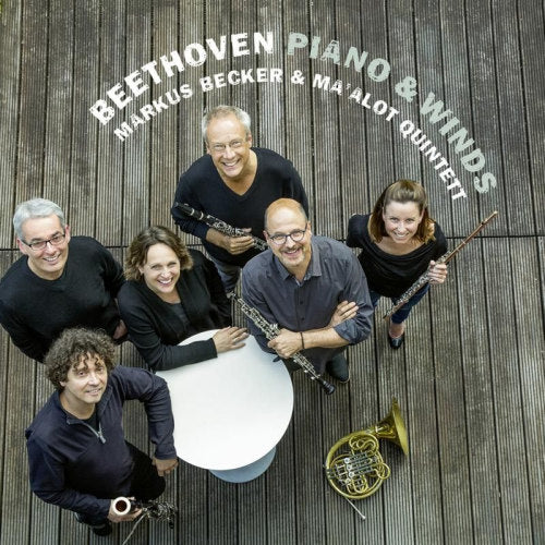 Markus Becker & Ma'alot Quintett - Beethoven, piano et vents (CD)
