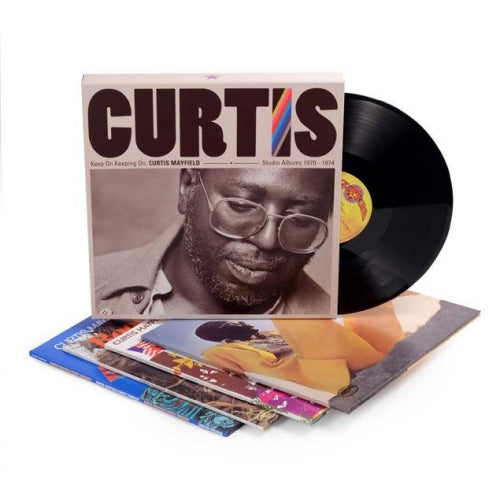 Curtis Mayfield - Keep on keeping on: studio albums 1970-1974 (LP) - Velvet Music