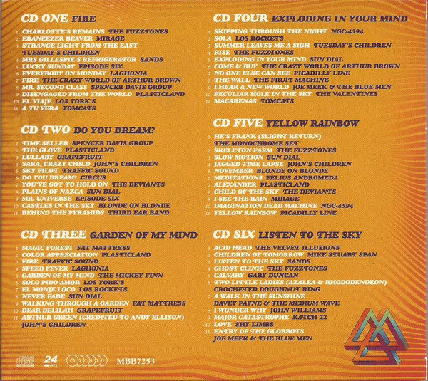 V/A (Various Artists) - Psychedelic rock box (CD)