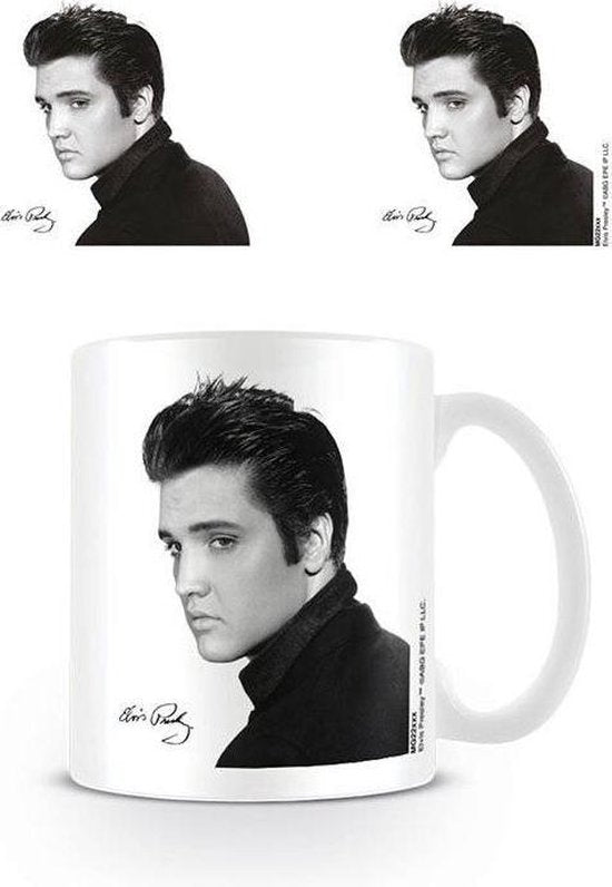 MG23158 - ELVIS PRESLEY =boxed Mug= - Portret (Merchandise) - Velvet Music