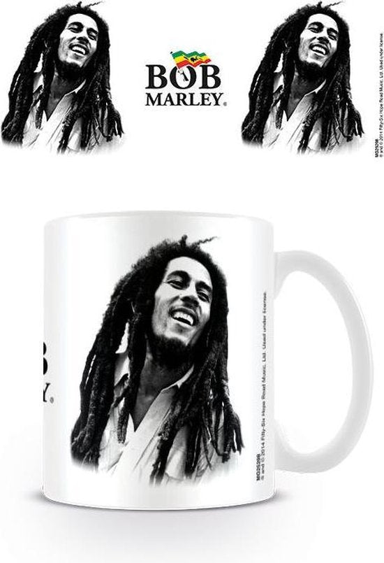 MG25298 - MARLEY, BOB =boxed Mug= - B&W (Merchandise) - Velvet Music