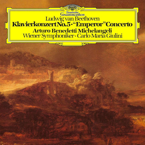 Arturo Benedetti Michelangeli - Beethoven: piano concerto no.5 in e-flat minor (LP) - Velvet Music