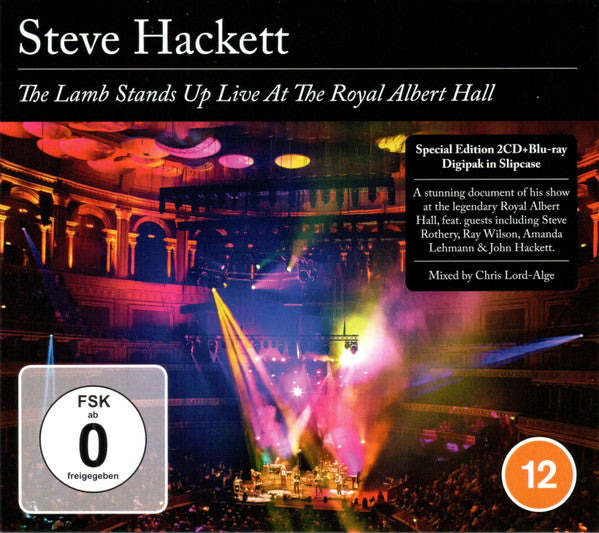 Steve Hackett - The Lamb Stands Up Live At The Royal Albert Hall (CD) - Velvet Music