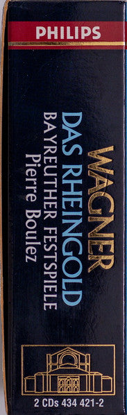 Richard Wagner - Donald McIntyre · Heinz Zednik · Hermann Becht · Hanna Schwarz · Orchester der Bayreuther Festspiele · Pierre Boulez - Das Rheingold (tweedehands CD) - Velvet Music