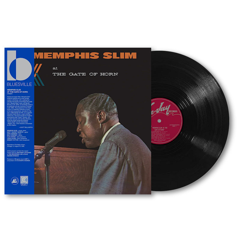 Memphis Slim - Memphis Slim At The Gate Of Horn (LP) - Velvet Music
