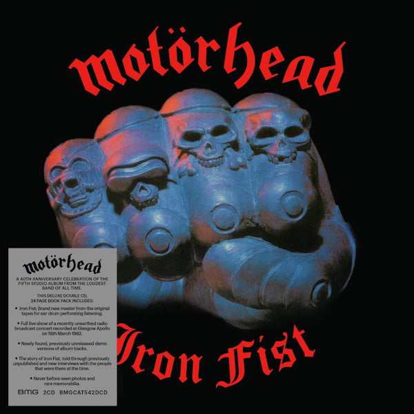 Motorhead - Iron fist (CD) - Velvet Music