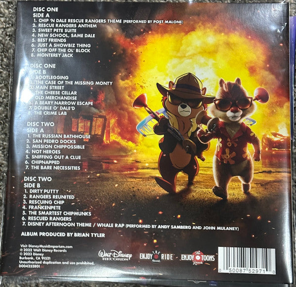 Brian Tyler - Chip 'n Dale: Rescue Rangers (Original Soundtrack) (LP) - Velvet Music