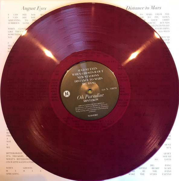 Mintzkov - Oh Paradise (LP) - Velvet Music
