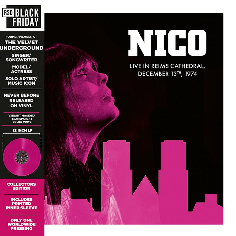 Nico - Live in Reims Cathedral - 13 décembre 1974 (LP)