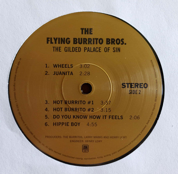 Flying Burrito Brothers - Gilded palace of sin (LP) - Velvet Music