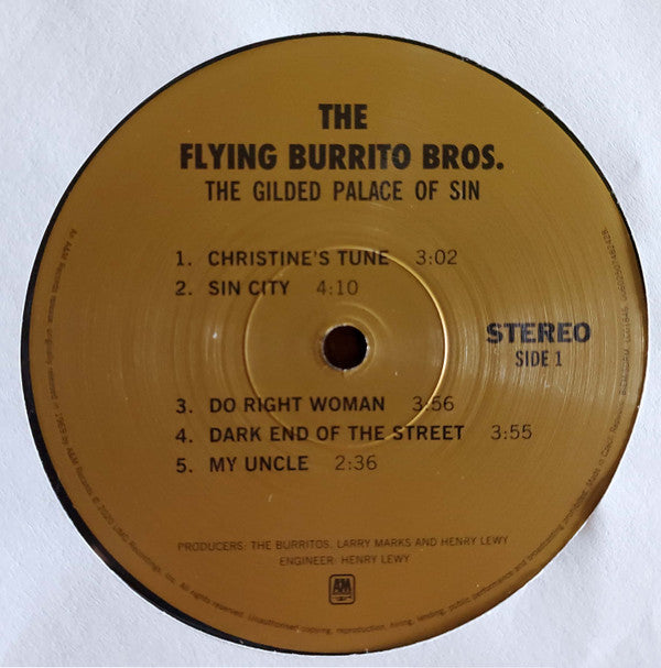 Flying Burrito Brothers - Gilded palace of sin (LP) - Velvet Music
