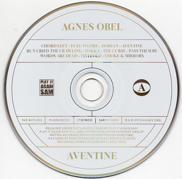 Agnes Obel - Aventine (tweedehands CD) - Velvet Music